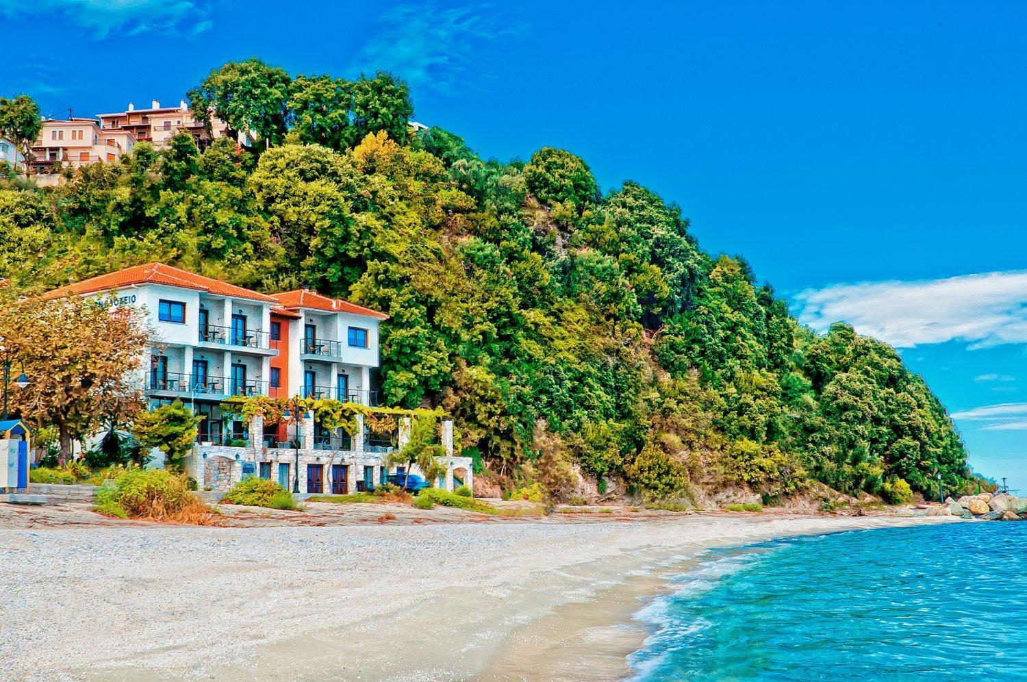 Hotel Manthos Blue Agios Ioannis  Екстер'єр фото